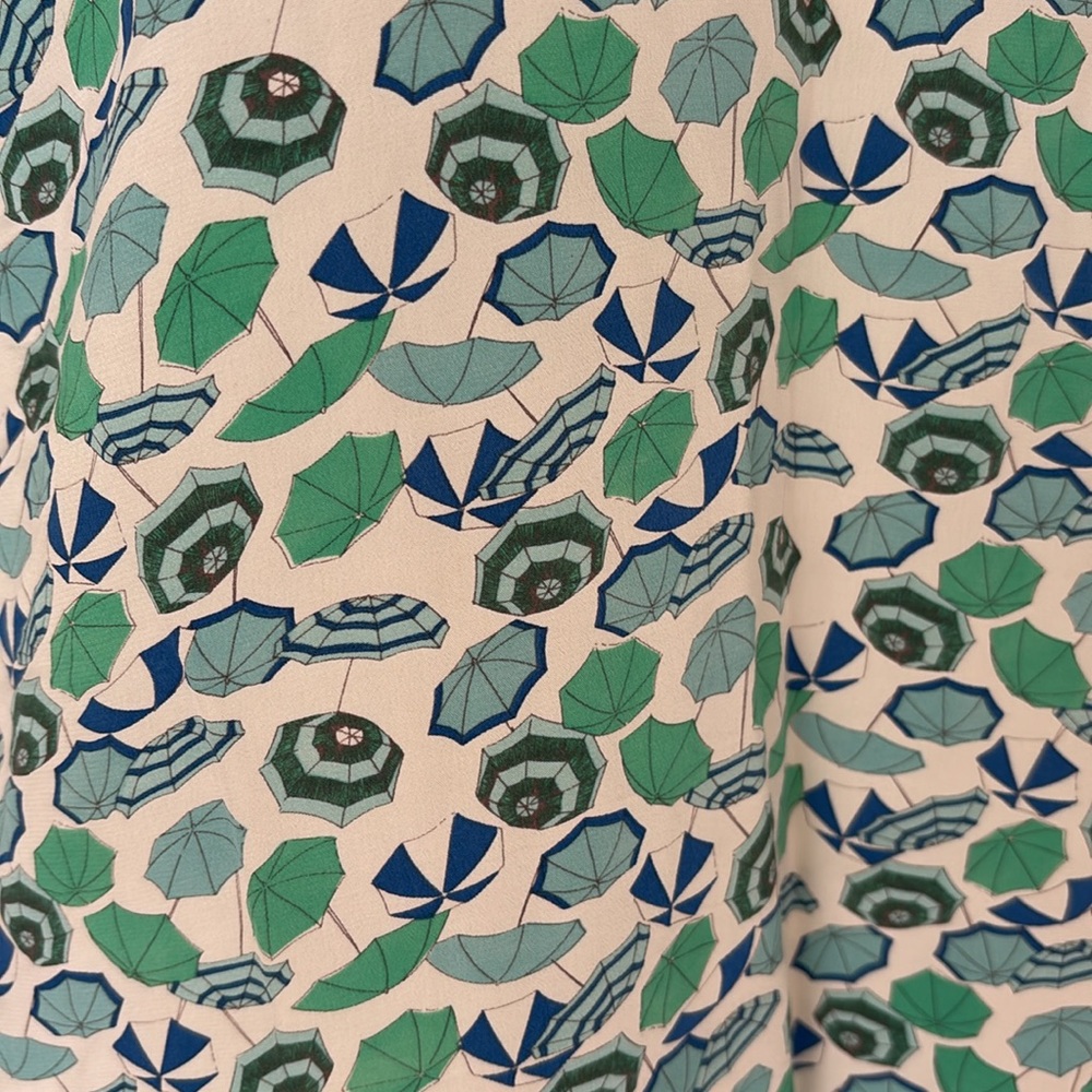 Joie Racerback 100% Silk Umbrella Tank size XS - Picture 3 of 8